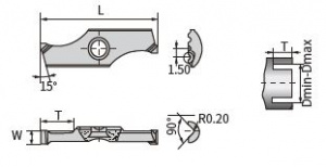 MIFR08-2508-R1.25-5.5-YG2125